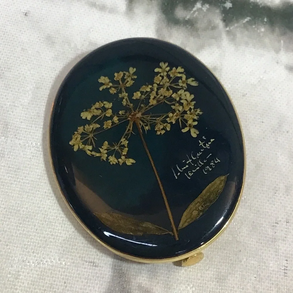 Wildflower Enamel Brooch‎ 1.5